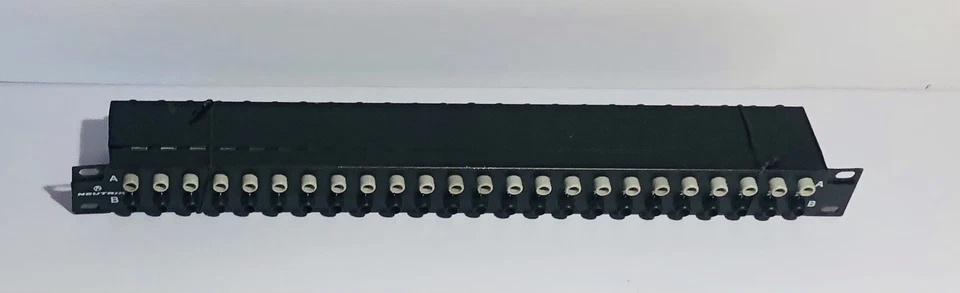 Neutrik NYS-SPP-L1 48-Point Patch Bay 1/4" Jack Patch Panel Black - Image 2 of 4