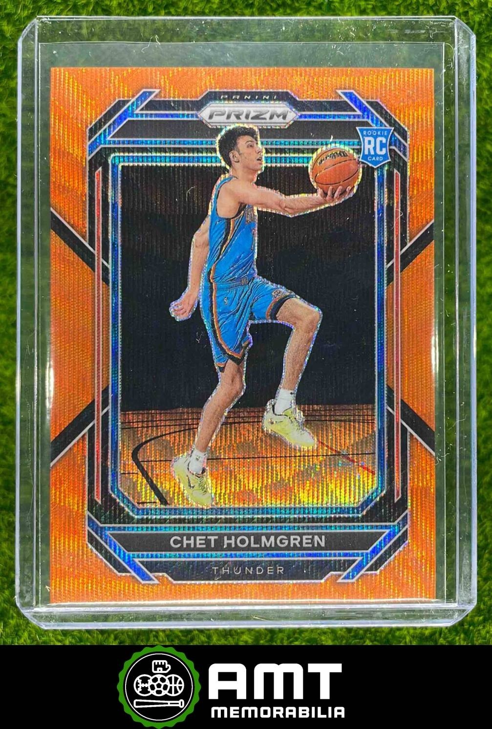 Chet Holmgren Rookie RC 2022-23 Panini Prizm 36/60 Prizms Orange Wave #266