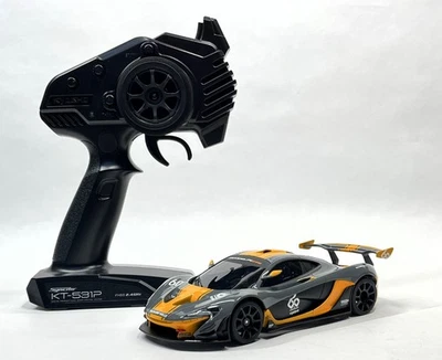 Kyosho MINI-Z RWD Readyset McLaren P1 GTR Kyosho 60e Anniversaire 32349GO - Photo 1/4