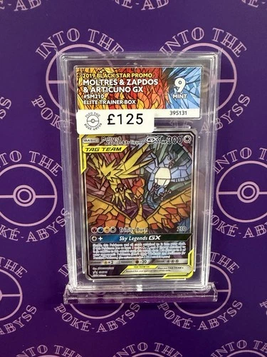 Pokémon TCG Moltres Zapdos Articuno GX SM210 ACE 9