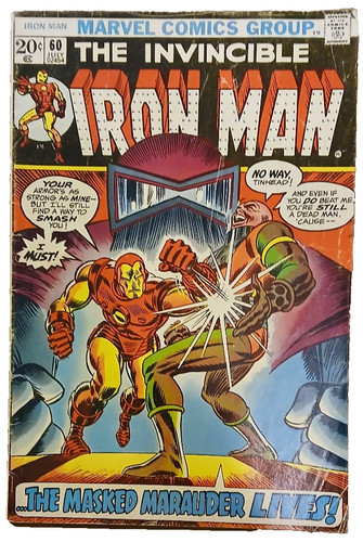 MARVEL Iron Man Vol 1 #60 1973 Invincible GEORGE TUSKA Free Shipping Fine