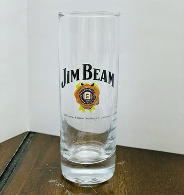 Jim Beam Bourbon Whiskey 4in  Tall Shot Glass