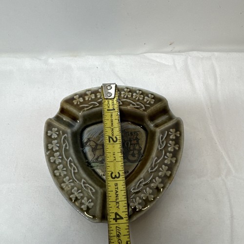 Wade Irish 4” Ashtray Irish Jaunting Car Porcelain Vintage Barware - Picture 6 of 6