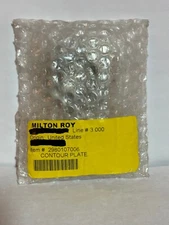 New Open Box Lot of 2  Milton Roy Contour Plate  Item 2980107006.  RACK A