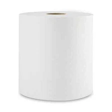 Hardwound Paper Towels 8" x 800 ft – White, 1-Ply Commercial Roll Towels – Fits