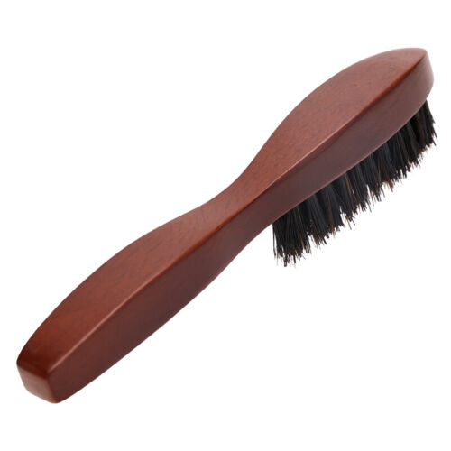 1pc Cleaning Brush Hairdressing Beard Brush Wood Handle Boar Bristle Anti StatWR - Bild 1 von 9