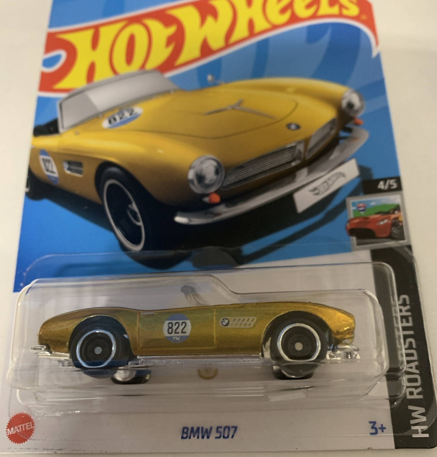 Hot Wheels 2024 ‘C’ Case Super Treasure Hunt BMW 507 W/ Protector – NMATH