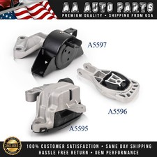 3pcs Engine Motor & Transmission Mount for 2013-2016 Chevrolet Sonic 1.8L AUTO