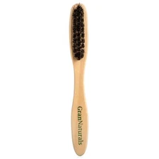 Teasing Boar Bristle Brush Slick Back Hair Smoothing Edge Control Wooden
