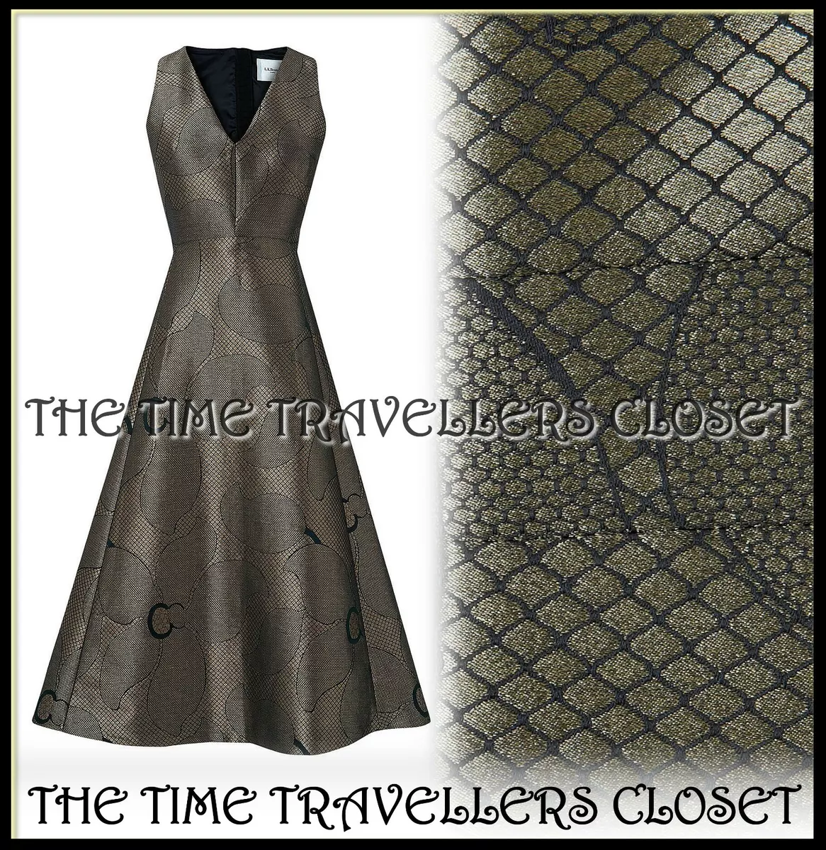 Lk bennett cheap gold dress