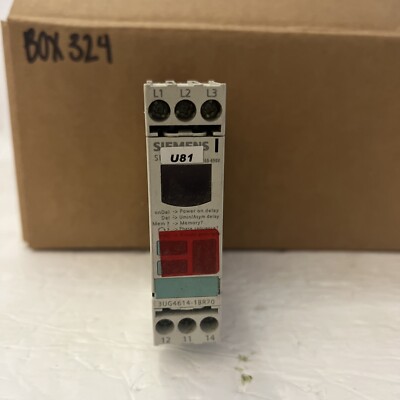 SIEMENS SIRIUS MONITORING RELAY 3UG4614-1BR20