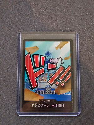 DON!! Karte Eisberg Folie japanische EINTEILIGE Karte DIE BESTE PRB01 - NM-