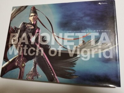 USED Bayonetta Witch of Vigrid Platinum Games Art Book Japan illustration