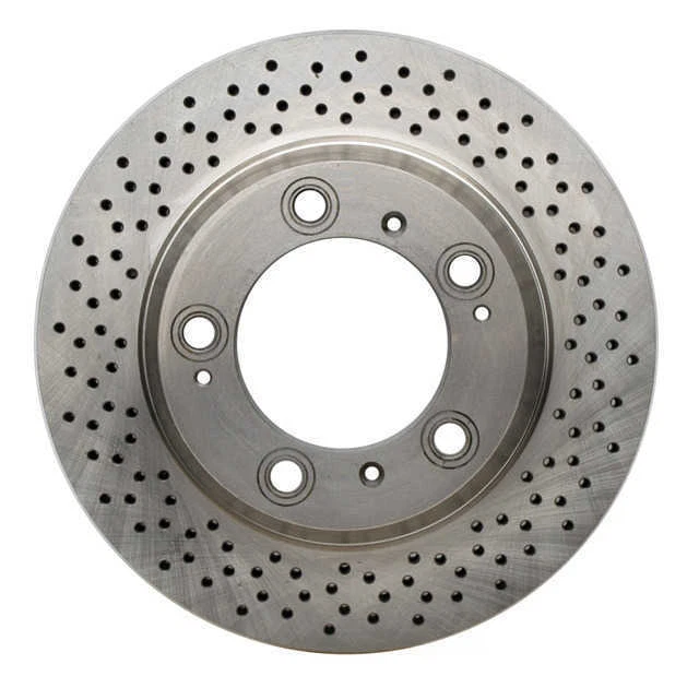 Rotor de freno trasero para Porsche 911 1998-2008 1999 2000 2001 2002 2003 Raybestos Foto 3 de 3