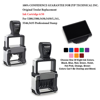 6/50 Replacement Ink Pad for Trodat 5030, 5200,5300,5430,5430,5431,5546,5435