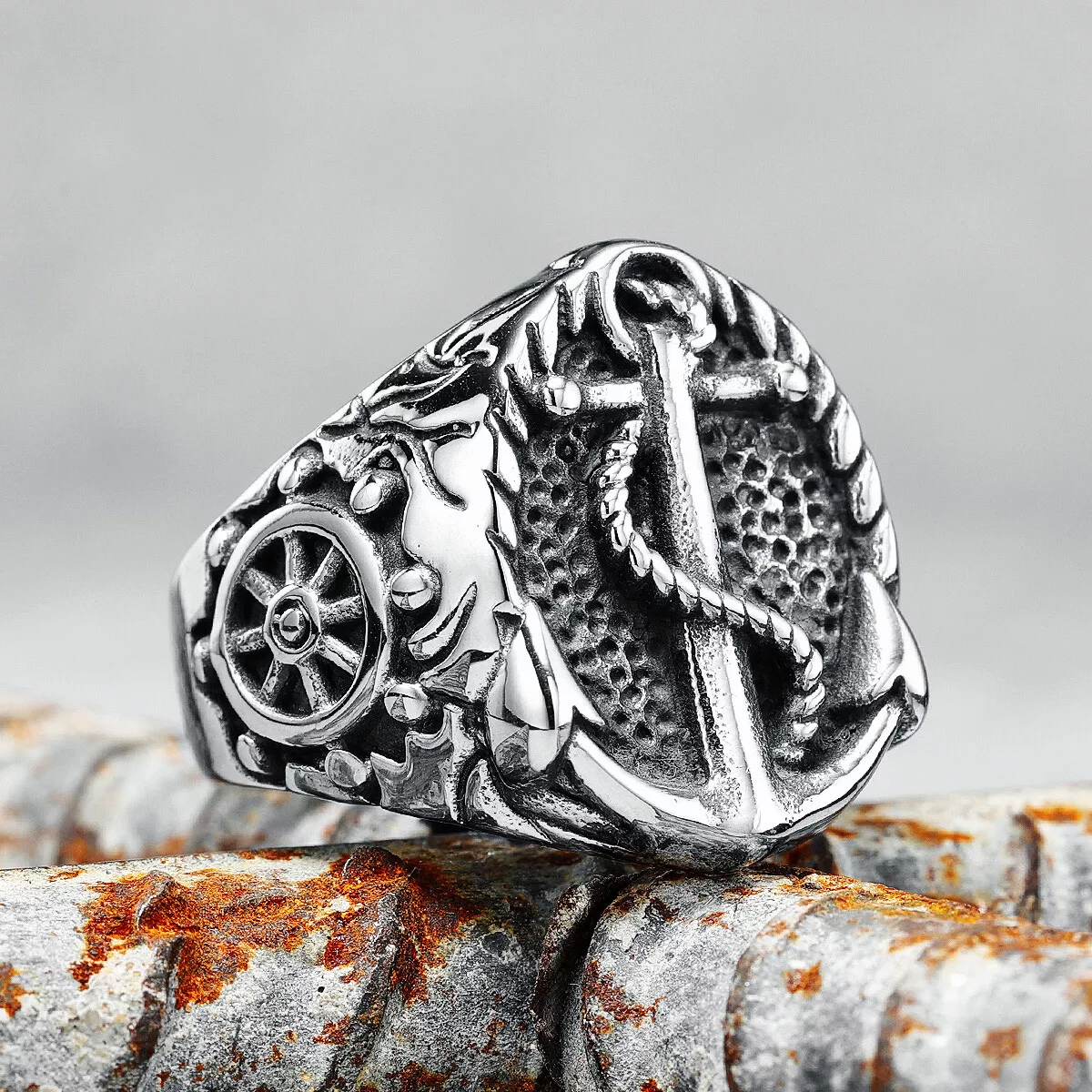 Mens ocean rings clearance