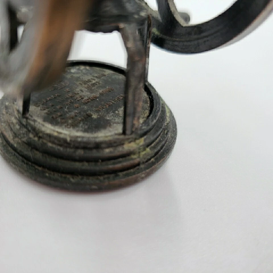 Vtg Durham Industries Die Cast Metal Dollhouse Miniatures Lot of 4 Grinder Piano - Image 3 of 4