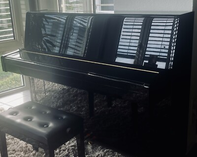 Klavier, Kawai K15E, Schwarz Hochglanz
