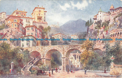 R107627 Monte Carlo. L Eglise de Sainte Devote. 1922