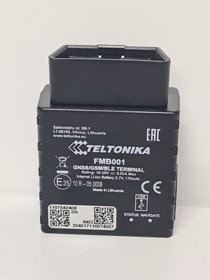 TELTONIKA FMB001 GNSS/GSM/BLE TERMINAL PLUG & TRACK ECHTZEIT TRACKER 