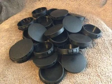 24—HEYCO Nylon Dome Plugs / Cap 2” I.D….New