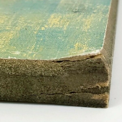 Harvest Vegetable Plaques Set Of 2 Wood Rustic Look 8 1/2" x 6 1/2" NWT - Picture 6 of 6