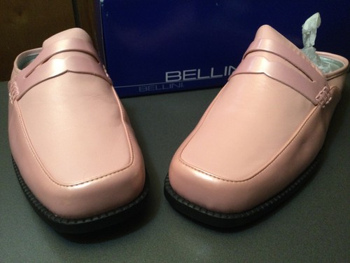 BELLINI Pink(Rose) Leather Shoes Ladies Size 9W Style Source - Picture 7 of 8