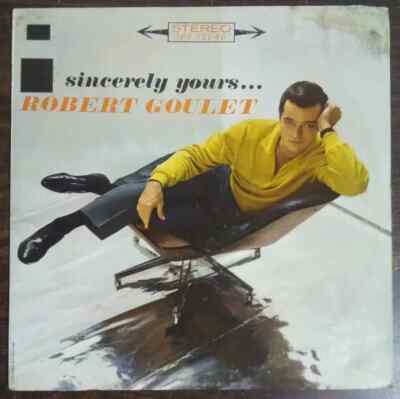 Robert Goulet Sincerely Yours Columbia Special Products Vinyl LP