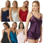 Ladies Satin & Lace Camisole Top With Adjustable Straps by Marlon
