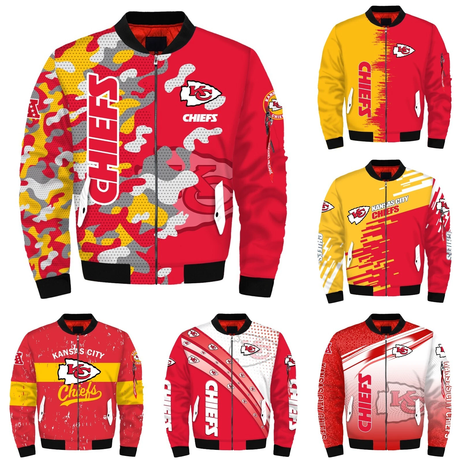 Kansas City Chiefs Men's Bomber Jacket