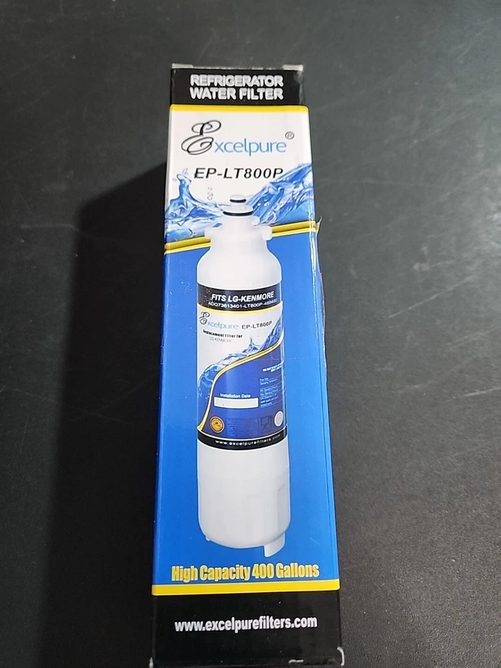 Excelpure EP LT800P Refrigerator Water Filter Fits LG & Kenmore Qty 1pc Sealed - Image 3 of 4