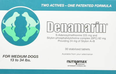 Denamarin Liver Health Supplement for Medium Dogs - with S-Adenosylmethionine (S