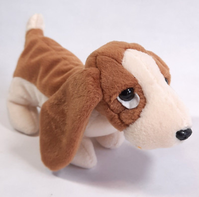 Ty Beanie Baby TRACKER the Basset Hound ~ Extra Canadian Tush Tag ~ 1997 MWMTs
