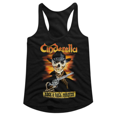 Cinderella Rock And Roll Forever Womans Tank Sleep Shirt Rock Music