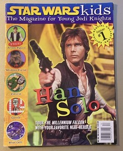Star Wars Kids Magazine - Nov/Dec 1998  - Issue #1 Han Solo Cover - Box Shipped