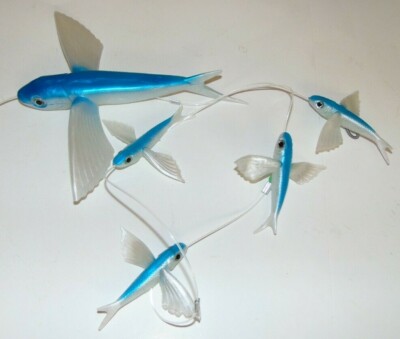 Daisy Chain Flying Fish Fishing Teaser Lure Mahi ONO Tuna Marlin Big Game Lures