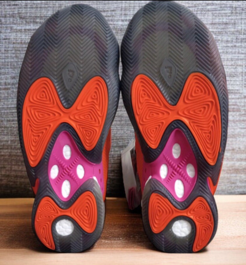 adidas Select Black Orange NBA Team Basketball Shoes Mens  display picture 2