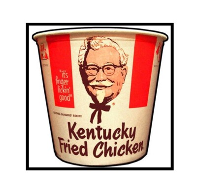 992 - Kentucky Fried Chicken KFC Bucket Fridge Refrigerator Magnet