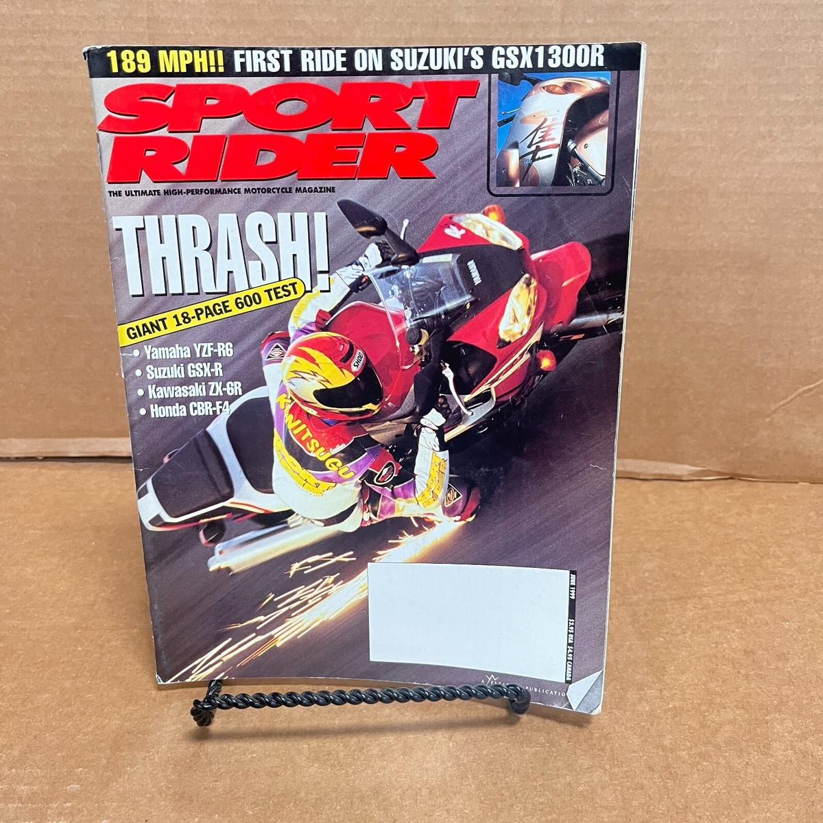 SPORT RIDER MOTORCYCLE MAGAZINE / JUNE 1999 | eBay