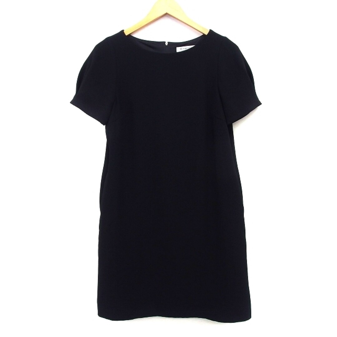 M Premier M-Premier Couture Dress I Line Knee Length Plain Sleeve 