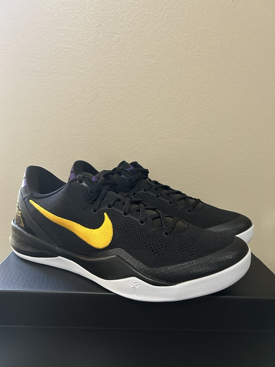 シューズ(男性用) Kobe 8 Protro Black and University Gold The Nike Kobe 8 Protro 