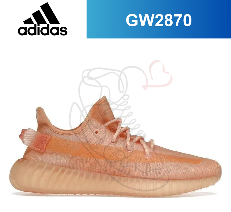 Adidas Yeezy Boost 350 V2 Mono Clay Carrot Orange Coral Pink