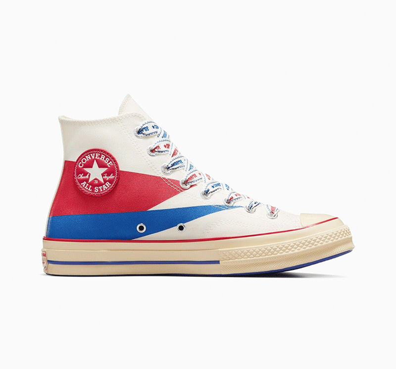 Converse Chuck 70 Retro High Top Sneakers for Men in Egret A07076C-image