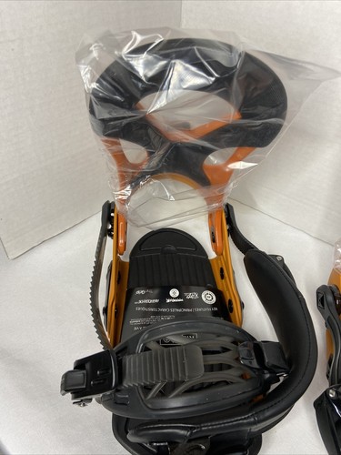 Ride Ex orange Snowboardbindung Medium Herren US Größe 5-9 - Bild 2 von 12