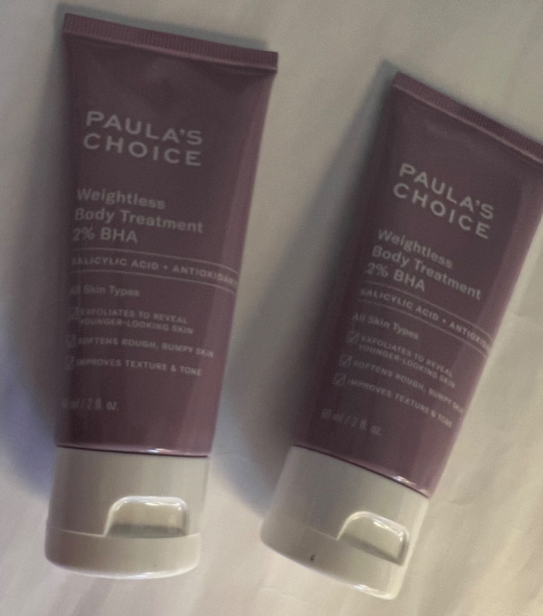 2xPaula's Choice Weightless Body Treatment 2% BHA - 2.8 oz each | eBay