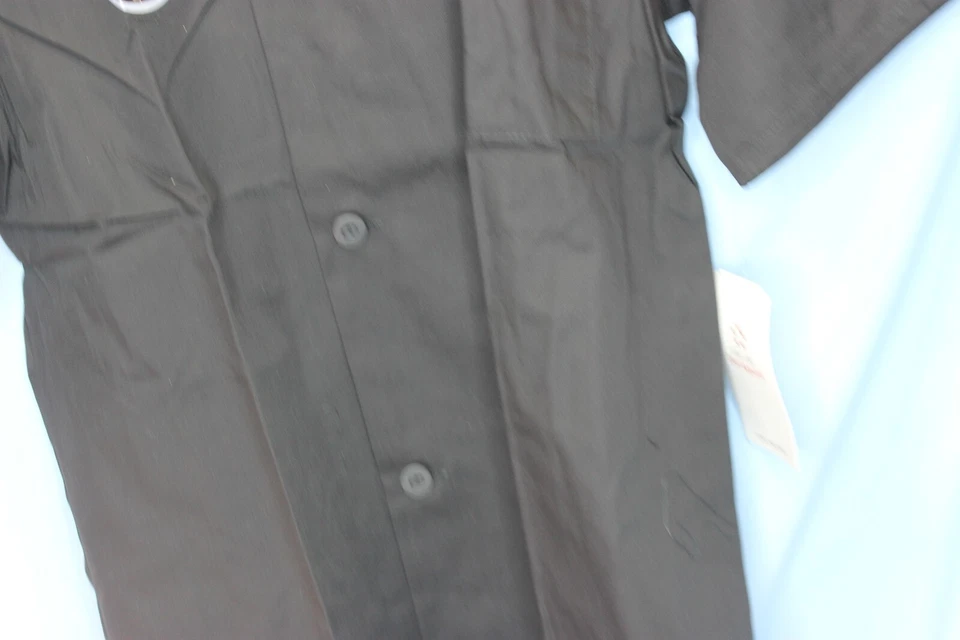 White Swan Five Star Chef 18011  Mens Moisture Wicking Mesh Back Chef Coat MED - Image 3 of 4