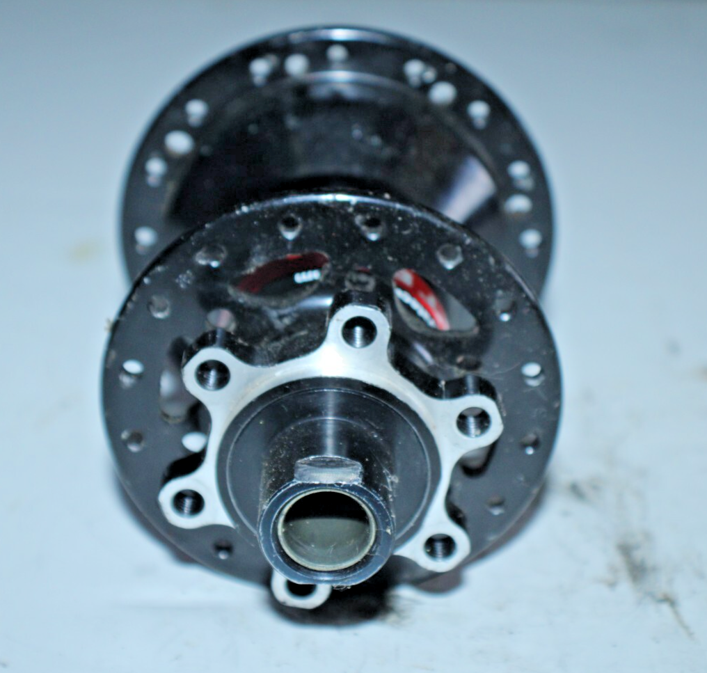 Novatec Rear MTB Hub 32H 148mm Black 6-Bolt Disc 12mm Thru Axle XD