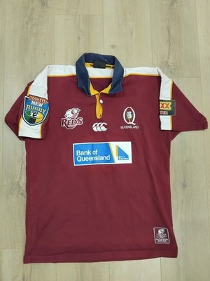 2004 Queensland Reds Super Rugby Jersey Size Large