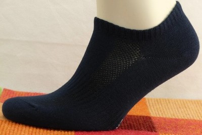 RESTPOSTEN 12 Paare SNOCKS Unisex Sneaker Socken, Neu, Farbe Dunkelblau