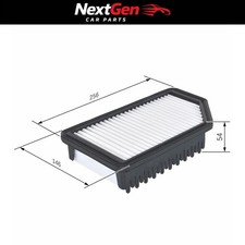 Air Filter Bosch S0350 for KIA Soul CRDi 1.6 08-14